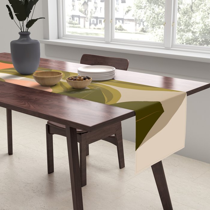 Jungle Abstract 22 Table Runner Gallery Image 2