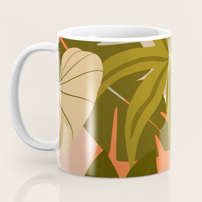 Jungle Abstract 22 Coffee Mug Gallery Image 3