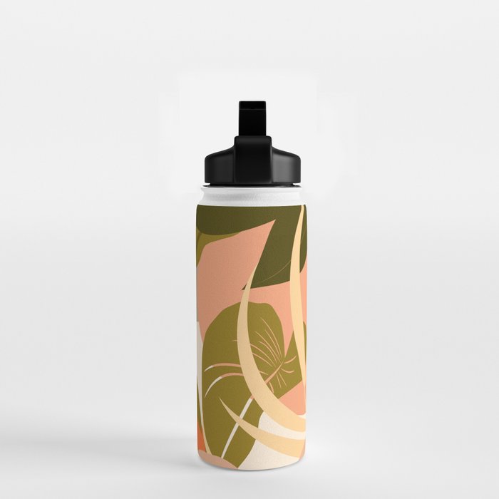 Jungle Abstract 22 Water Bottle Gallery Image 2