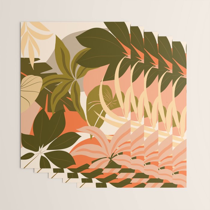 Jungle Abstract 22 Wrapping Paper Gallery Image 3