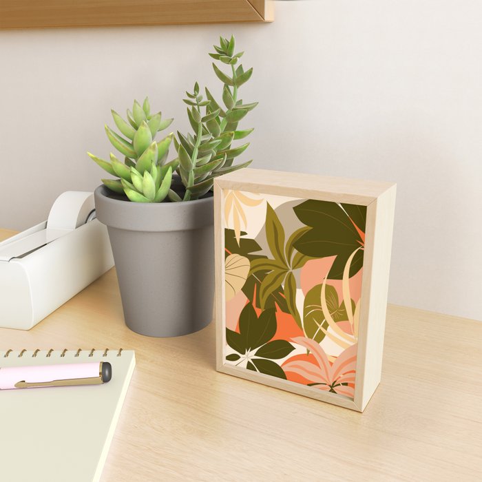 Jungle Abstract 22 Mini Art Print Gallery Image 2