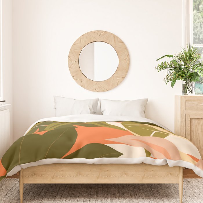 Jungle Abstract 22 Duvet Cover Gallery Image 3