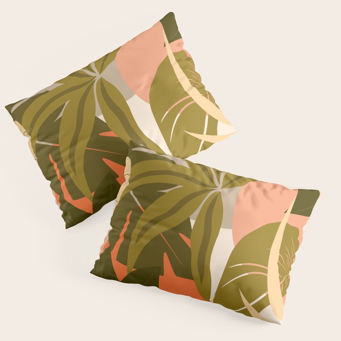 Jungle Abstract 22 Pillow Sham Gallery Image 3