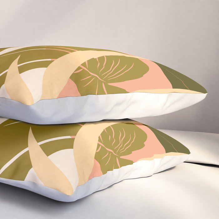 Jungle Abstract 22 Pillow Sham Gallery Image 3