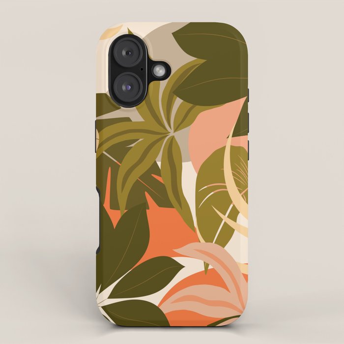 Jungle Abstract 22 iPhone Case Gallery Image 1