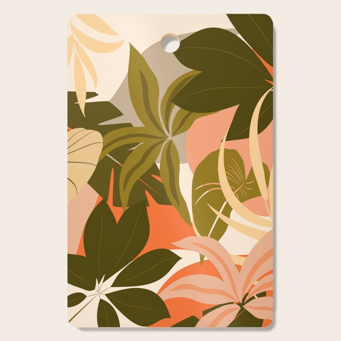 Jungle Abstract 22 Cutting Board Gallery Image 1