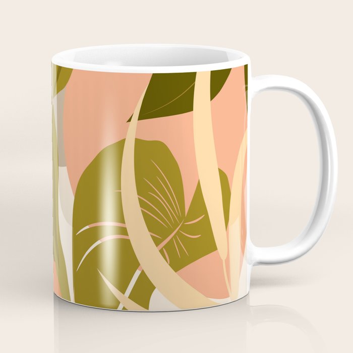 Jungle Abstract 22 Coffee Mug Gallery Image 1