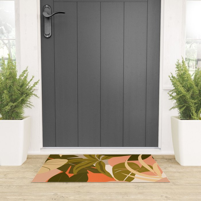 Jungle Abstract 22 Welcome Mat Gallery Image 3