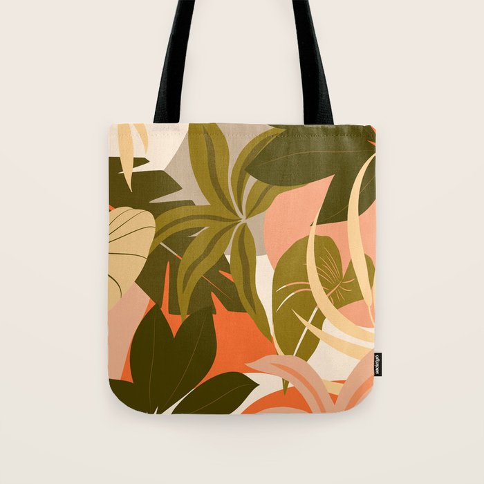 Jungle Abstract 22 Tote Bag Gallery Image 1