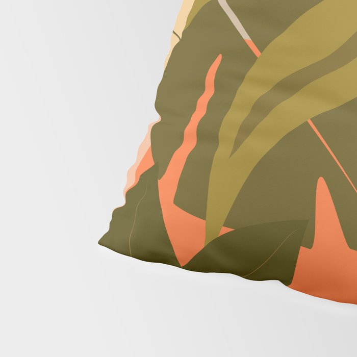 Jungle Abstract 22 Pillow Sham Gallery Image 4