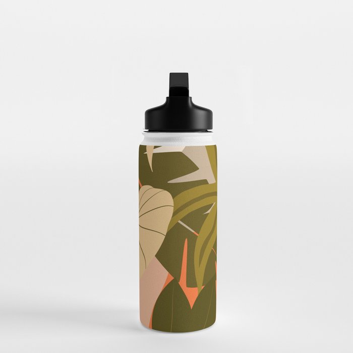 Jungle Abstract 22 Water Bottle Gallery Image 3