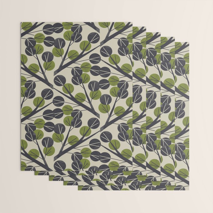 Minimal Branch Wrapping Paper Gallery Image 3