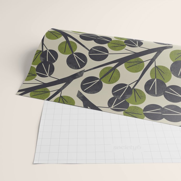 Minimal Branch Wrapping Paper Gallery Image 2