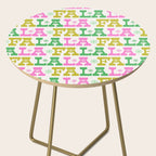 Fa La La- Pink & Green Side Table Gallery Image 2