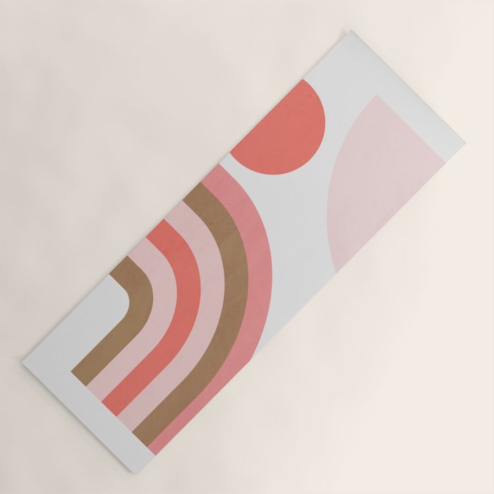 Minimal Geometric Abstraction 89 Yoga Mat Gallery Image 1