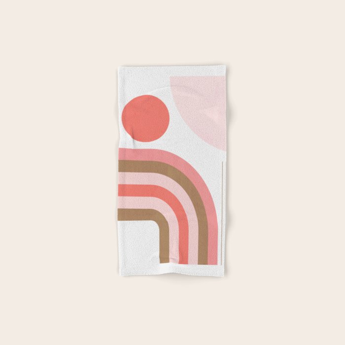 Minimal Geometric Abstraction 89 Bath Towel Gallery Image 1