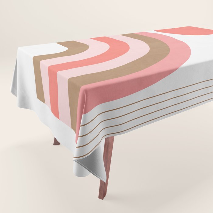 Minimal Geometric Abstraction 89 Tablecloth Gallery Image 1