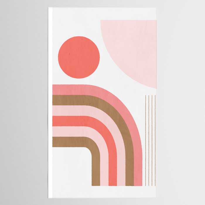 Minimal Geometric Abstraction 89 Tablecloth Gallery Image 2