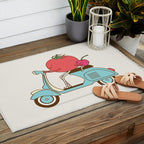 Cherry Tomato Outdoor Rug Gallery Image 2