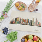 portland skyline Cutting Board Gallery Image 2