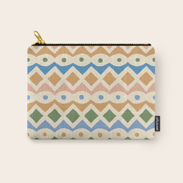 Simple Hand-cut Pattern #3 Carry All Pouch Gallery Image 1