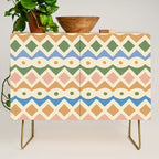 Simple Hand-cut Pattern #3 Credenza Gallery Image 1