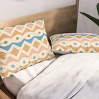 Simple Hand-cut Pattern #3 Pillow Sham Gallery Image 2