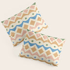 Simple Hand-cut Pattern #3 Pillow Sham Gallery Image 3