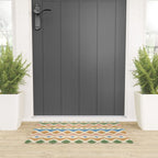 Simple Hand-cut Pattern #3 Welcome Mat Gallery Image 3