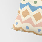 Simple Hand-cut Pattern #3 Pillow Sham Gallery Image 4