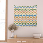 Simple Hand-cut Pattern #3 Wall Tapestry Gallery Image 2
