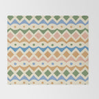 Simple Hand-cut Pattern #3 Throw Blanket Gallery Image 2