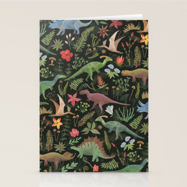 Dinosaur Jungle Stationery Card Gallery Image 1