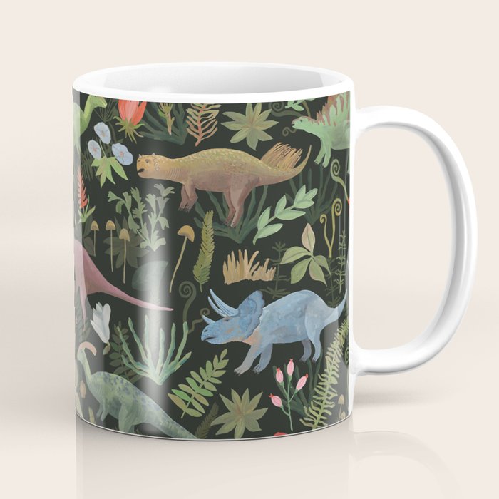 Dinosaur Jungle Coffee Mug Gallery Image 1
