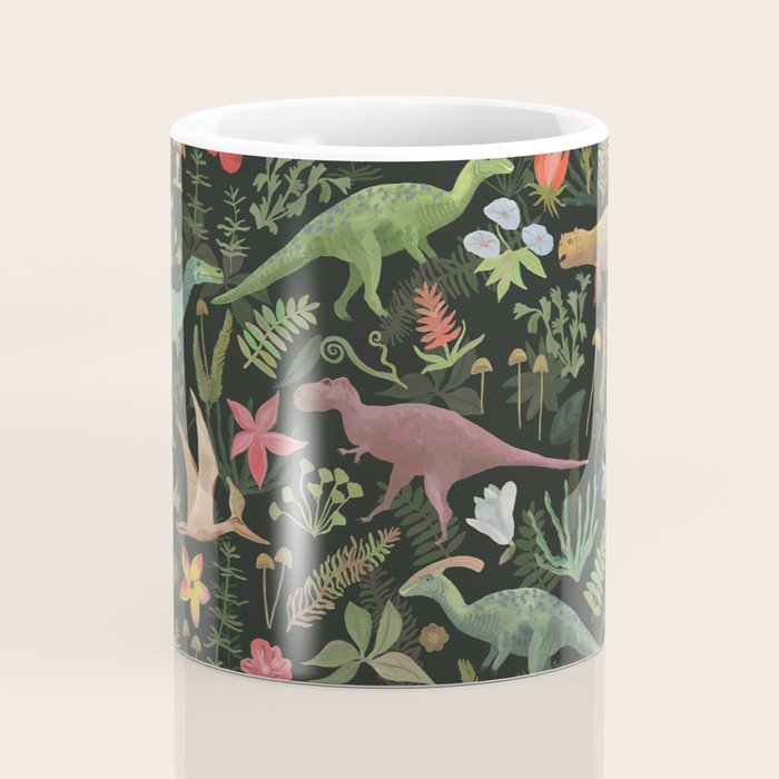 Dinosaur Jungle Coffee Mug Gallery Image 4