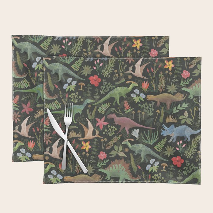 Dinosaur Jungle Placemat Gallery Image 1