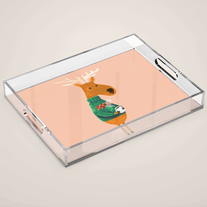 Hot Coffee Acrylic Tray Gallery Image 1