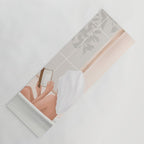 Reading Girl in Bathtub Yoga Mat Gallery Image 1