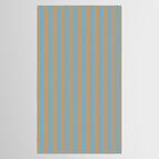 Sky Blue Taffy Stripes Tablecloth Gallery Image 2