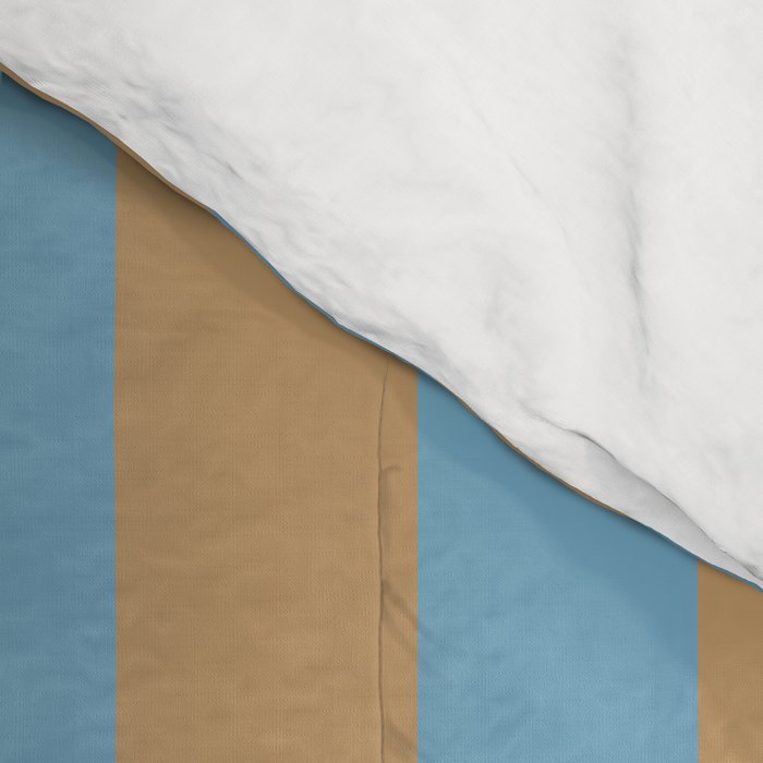 Sky Blue Taffy Stripes Comforter Gallery Image 4