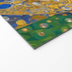 Gustav Klimt Dog in a Starry Night Landscape Welcome Mat Gallery Image 2