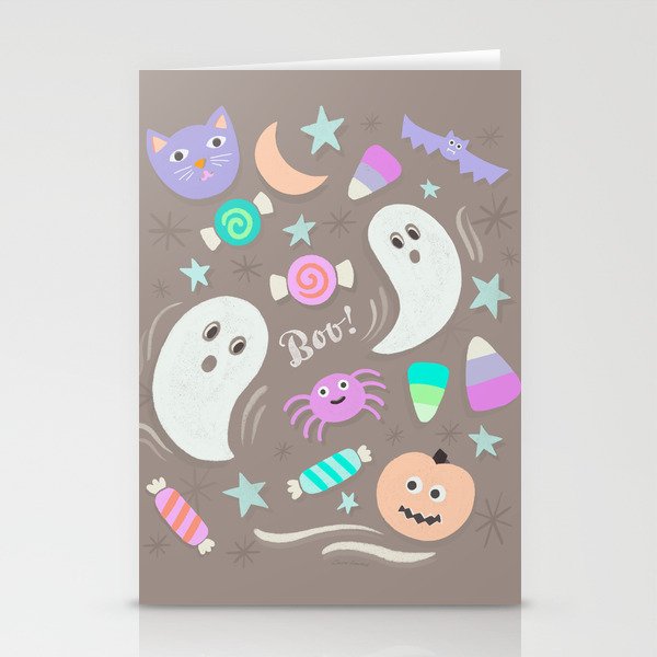Halloween in Pastels Stationery Card Gallery Image 2