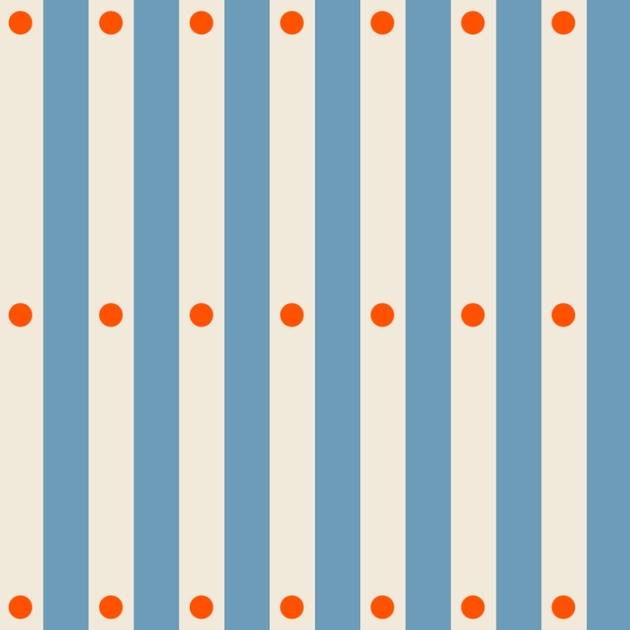 Stripes and Dots geometric pattern blue and white Coffee Mug Gallery Image 2