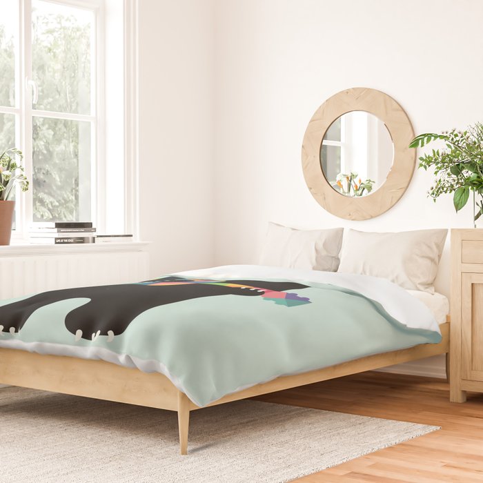 Happy Song Duvet Cover Gallery Image 2