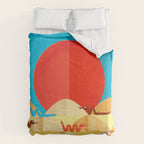 Colorful Snakes On A Desert Comforter Gallery Image 6