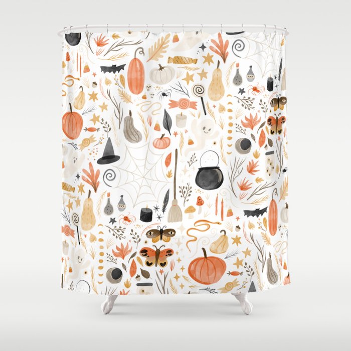 Halloween Shower Curtain Gallery Image 1