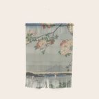 Cherry Blossoms on Spring River Ukiyo-e Japanese Art Wall Hanging Gallery Image 1