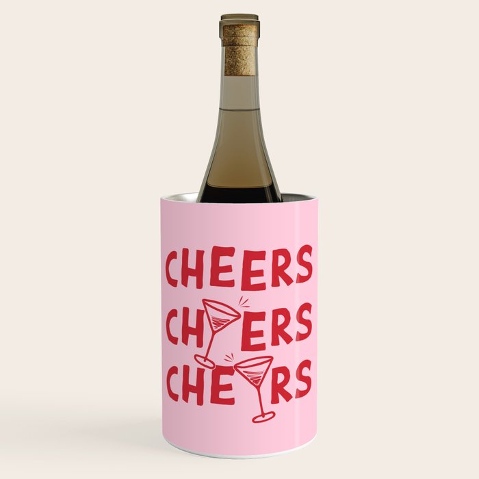 Cheers. Cocktails and Drinks in Pink and Red Wine Chiller Gallery Image 1