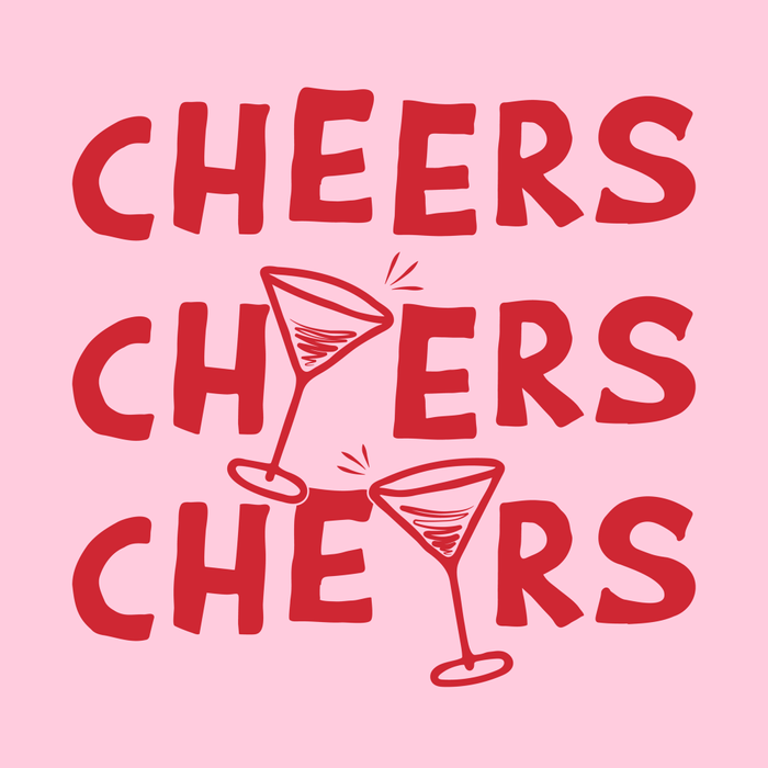 Cheers. Cocktails and Drinks in Pink and Red Coffee Mug Gallery Image 2