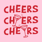 Cheers. Cocktails and Drinks in Pink and Red Coffee Mug Gallery Image 2